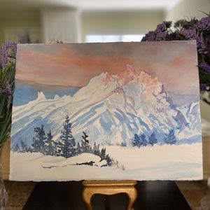 C. Scott original watercolor